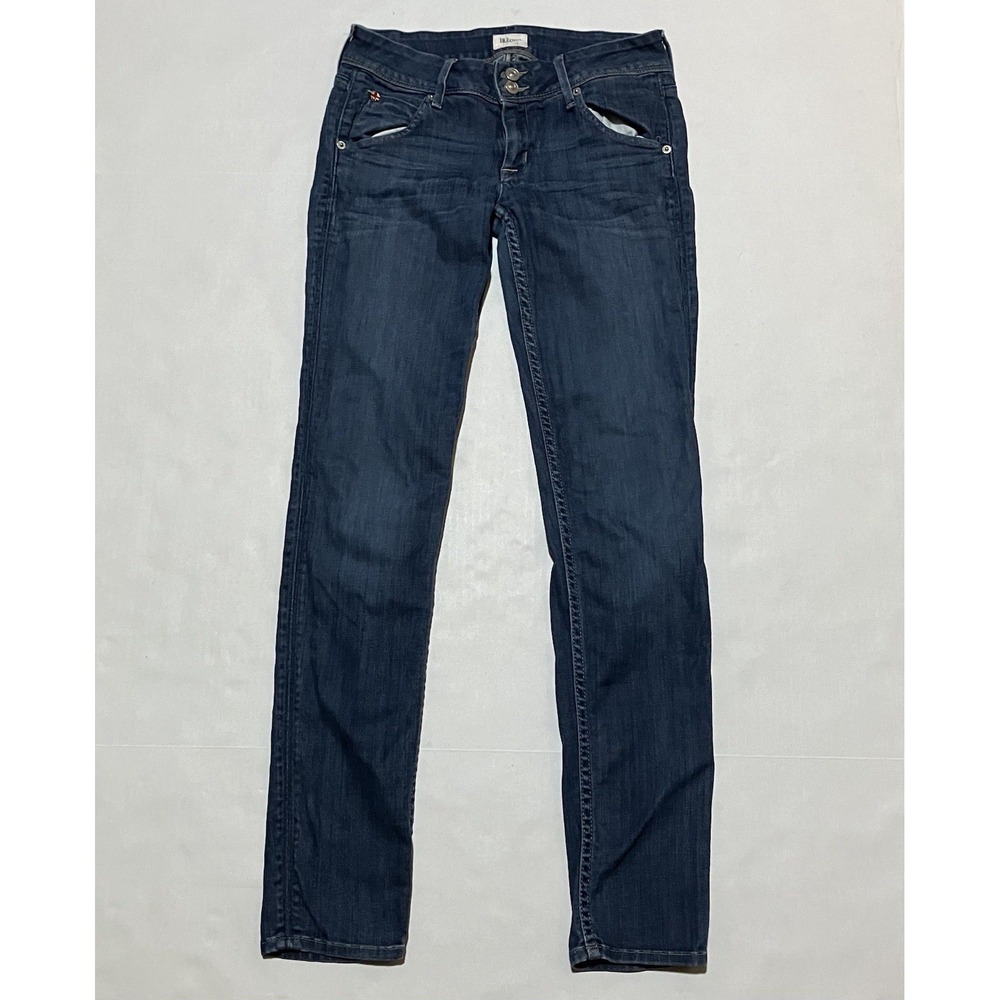 Hudson‎ Low Rise Skinny Jeans Womens Size 26 X 30.5 Denim Blue Made in USA